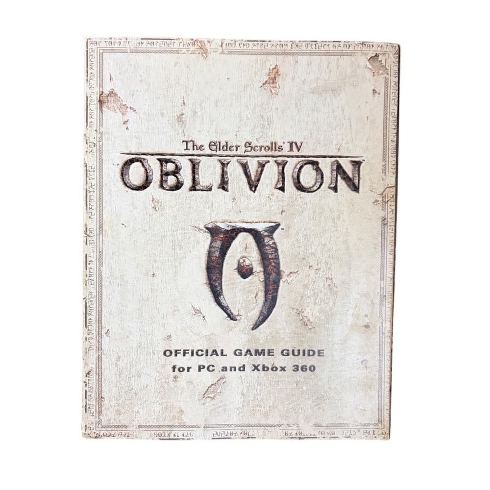 The Elder Scrolls IV Oblivion Official Game Guide Prima Games PC Xbox 360 2006